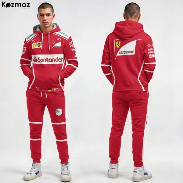 Sebastian Vettel Racing Costume 2017 Collection SF Racing Team -