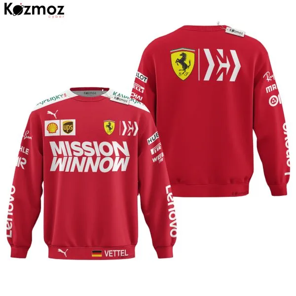 Sebastian Vettel Racing Costume 2019 Collection SF Racing Team - - Image 4