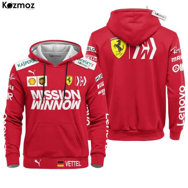 Alternative view of Sebastian Vettel Racing Costume 2019 Collection SF Racing Team -
