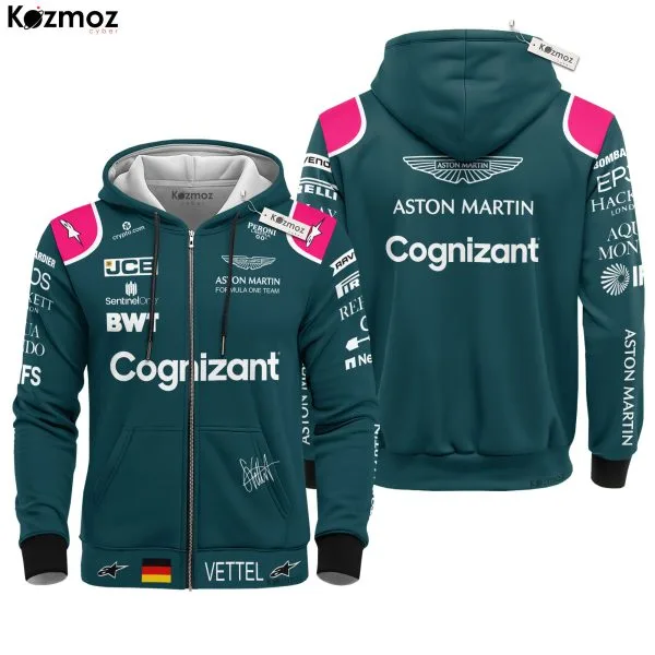 Sebastian Vettel Racing Costume 2021 Collection Aston Martin  Racing Team - - Image 3