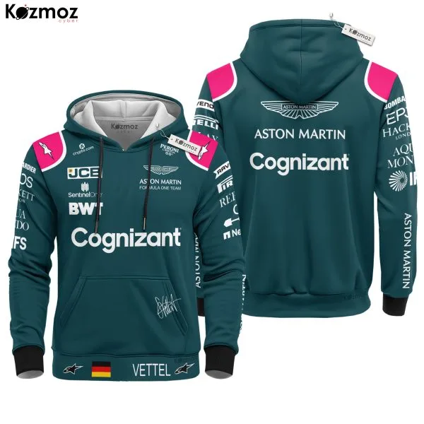 Alternative view of Sebastian Vettel Racing Costume 2021 Collection Aston Martin  Racing Team -