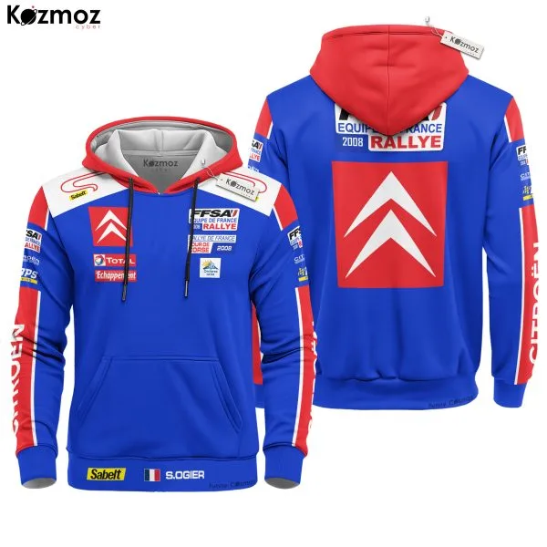 Alternative view of Sebastien Ogier Racing Suit 2008 Collection - Citroën World Rally Team