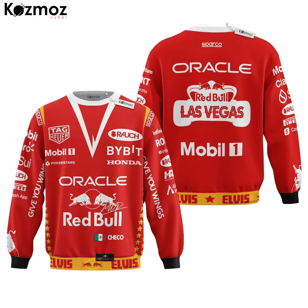 Sergio Perez Racing Costume 2023 Las Vegas GP Edition - RB Racing  Team - Image 6