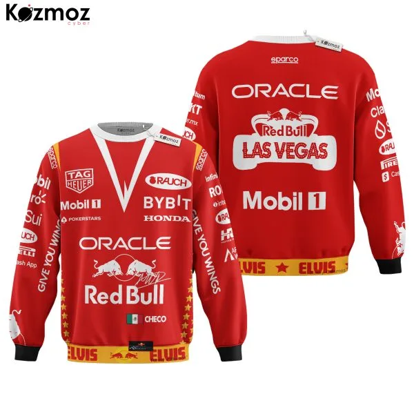 Sergio Perez Racing Costume 2023 Las Vegas GP Edition - RB Racing  Team - Image 6
