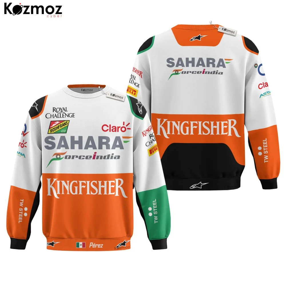 Sergio Perez Racing Suit 2014 Collection - Sahara Force India  Team - Image 4