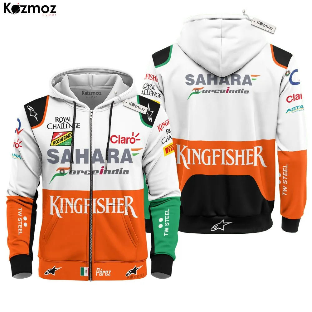 Sergio Perez Racing Suit 2014 Collection - Sahara Force India  Team - Image 3