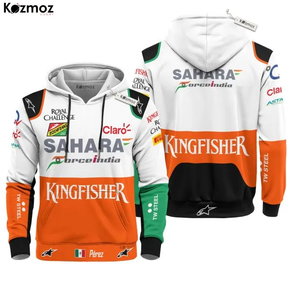 Alternative view of Sergio Perez Racing Suit 2014 Collection - Sahara Force India  Team