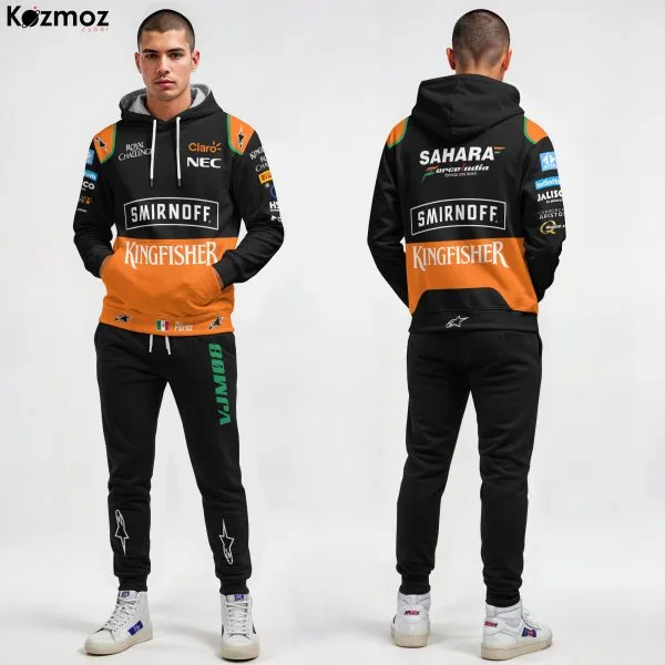 Sergio Perez Racing Suit 2015 Race Worn Signed Collection - Sahara Force India Team