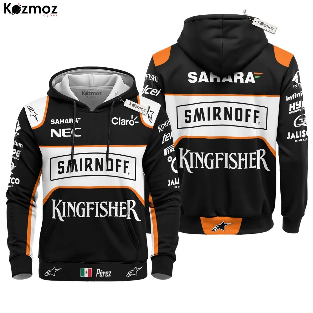 Sergio Perez Racing Suit 2016 Collection - Sahara Force India  Team - Image 2