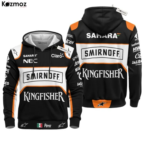Alternative view of Sergio Perez Racing Suit 2016 Collection - Sahara Force India  Team