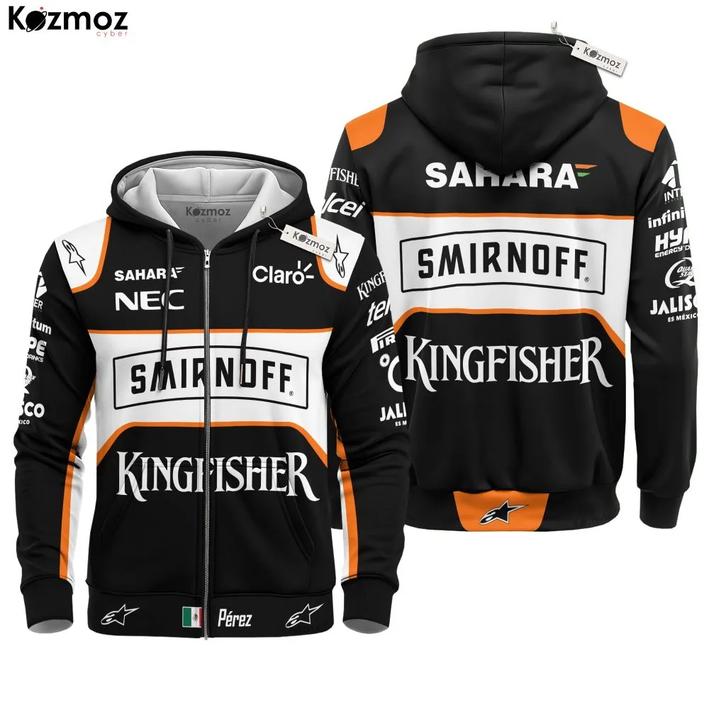 Sergio Perez Racing Suit 2016 Collection - Sahara Force India  Team - Image 3