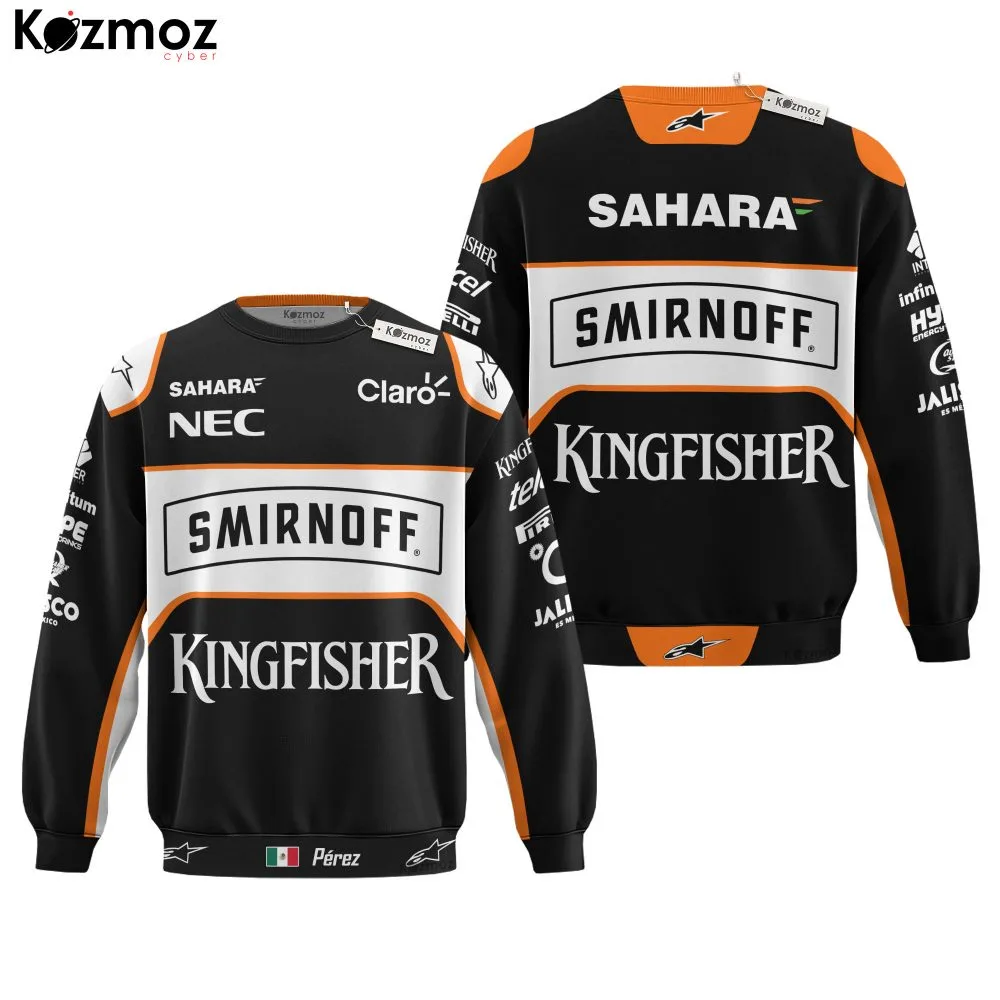 Sergio Perez Racing Suit 2016 Collection - Sahara Force India  Team - Image 4