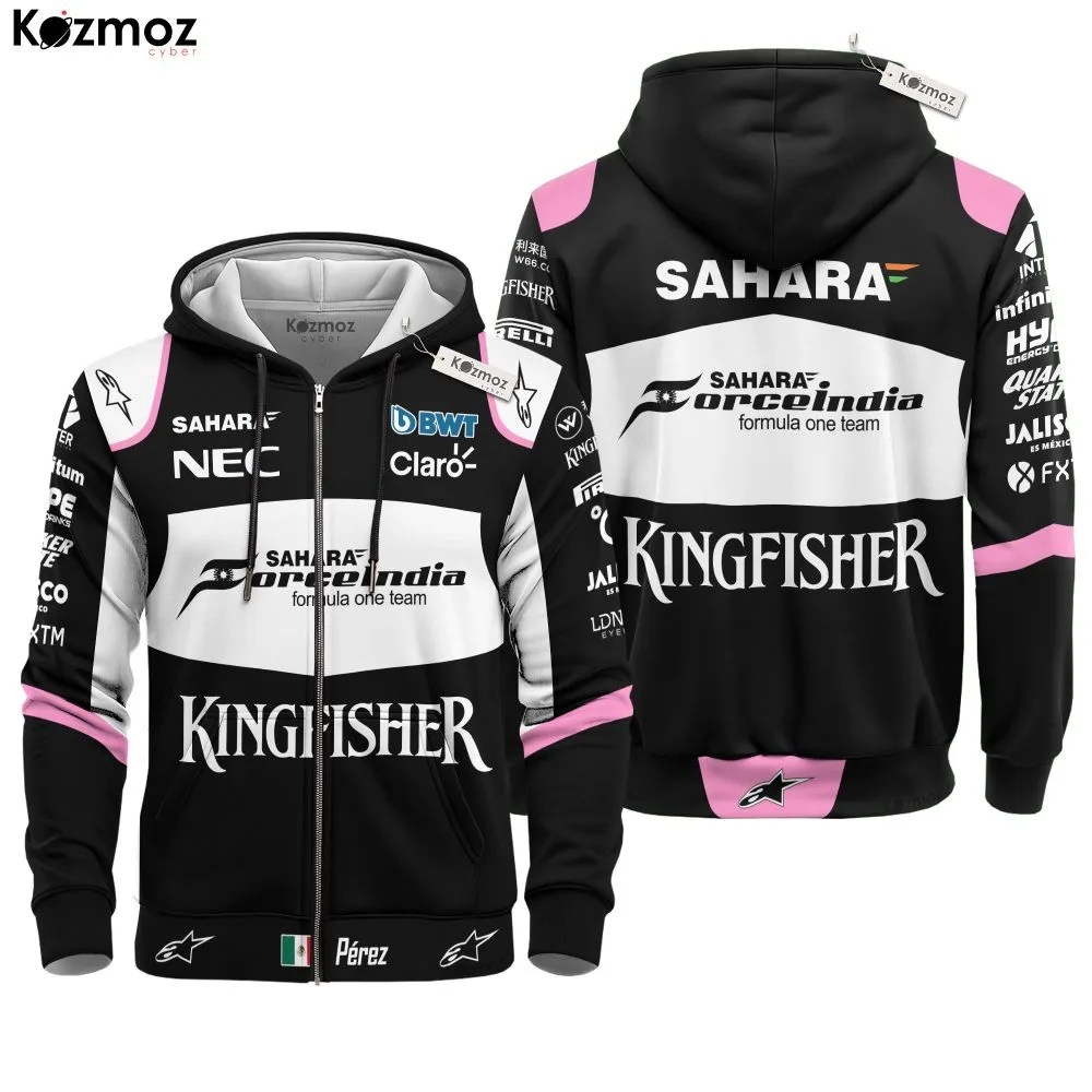 Sergio Perez Racing Suit 2017 Collection - BWT Sahara Force India  Team - Image 3