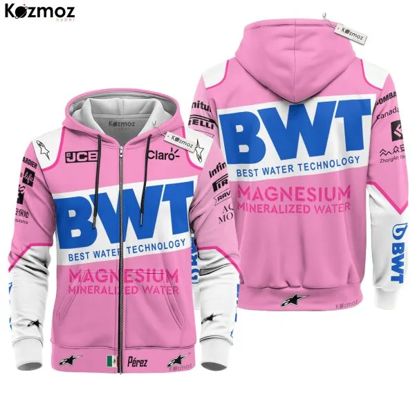 Sergio Perez Racing Suit 2020 Sakhir GP Tribute - BWT Racing Point  Team - Image 3