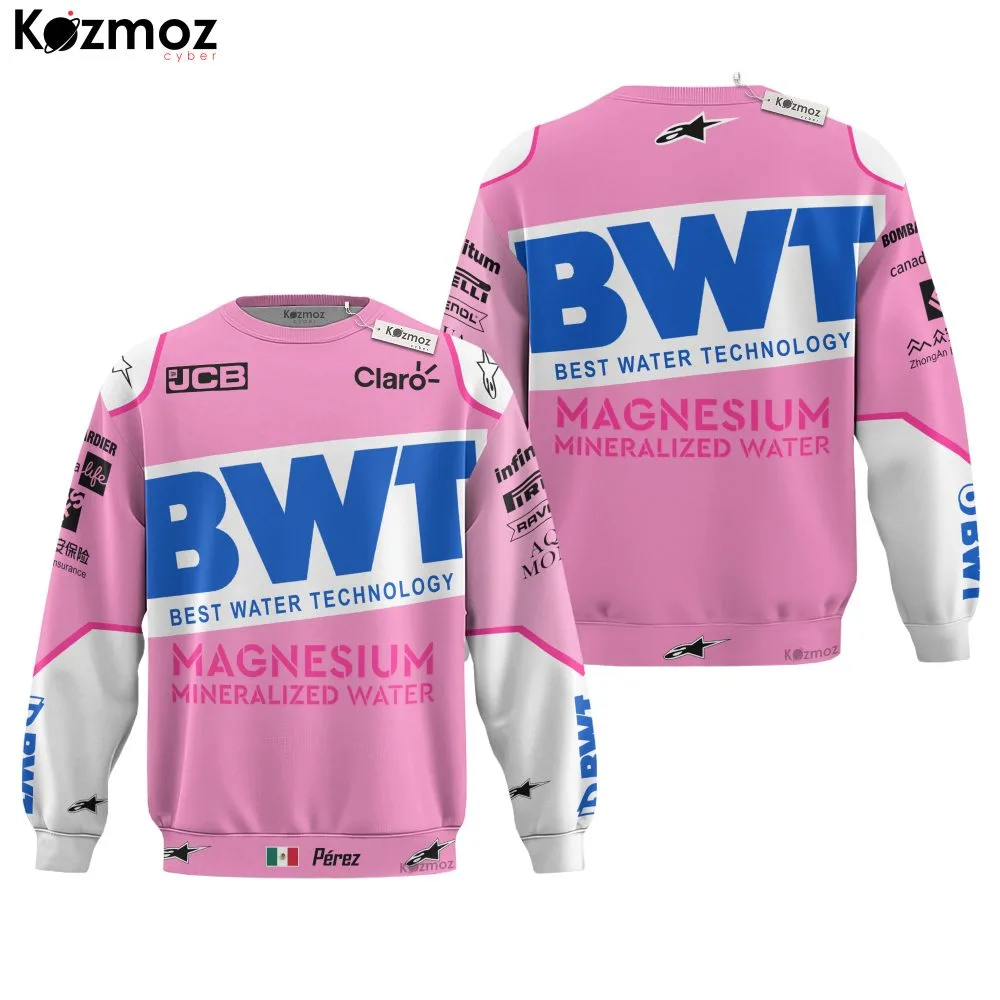 Sergio Perez Racing Suit 2020 Sakhir GP Tribute - BWT Racing Point  Team - Image 4