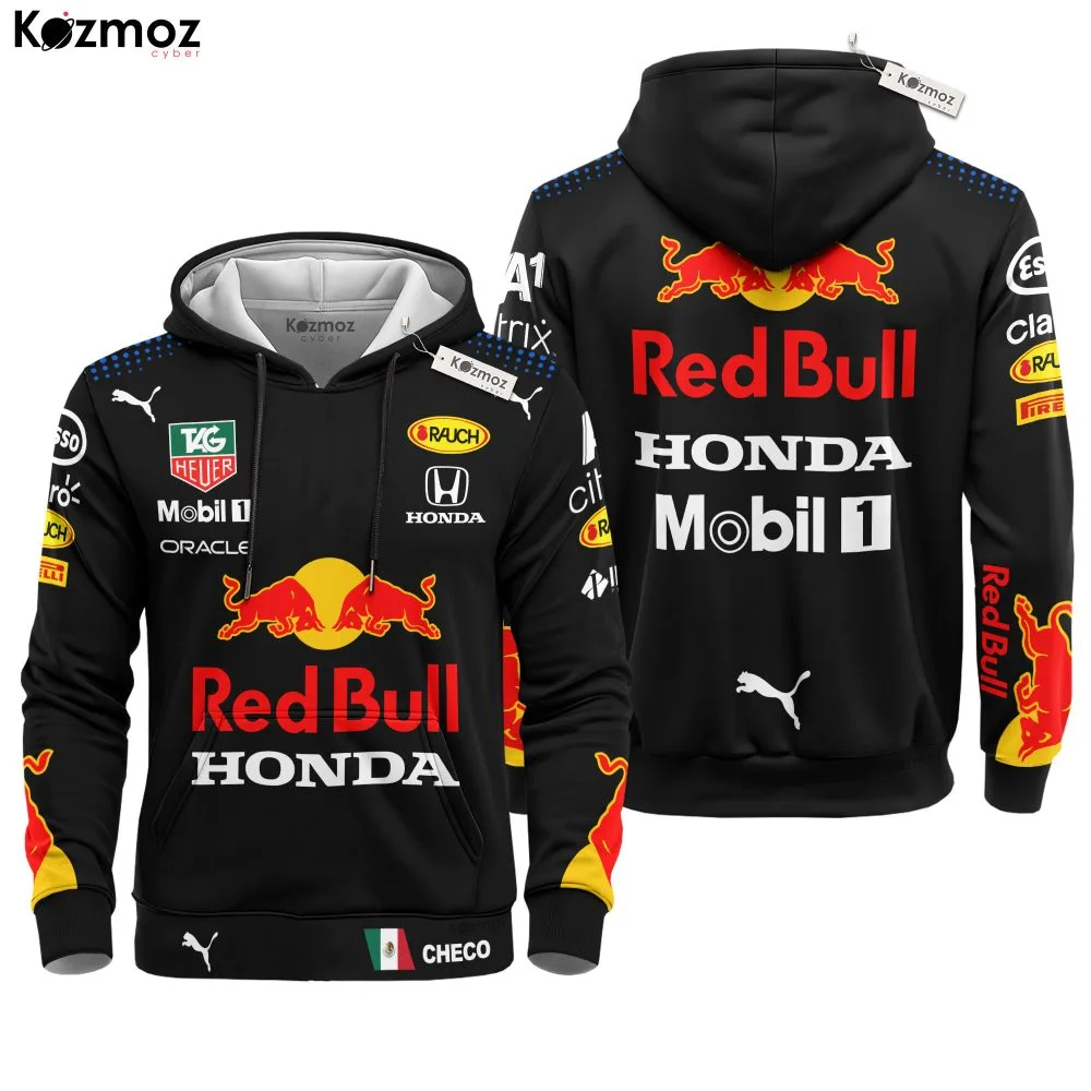 Sergio Perez Racing Suit 2021 Race Worn Collection - Red Bull Racing Honda Team - Image 2