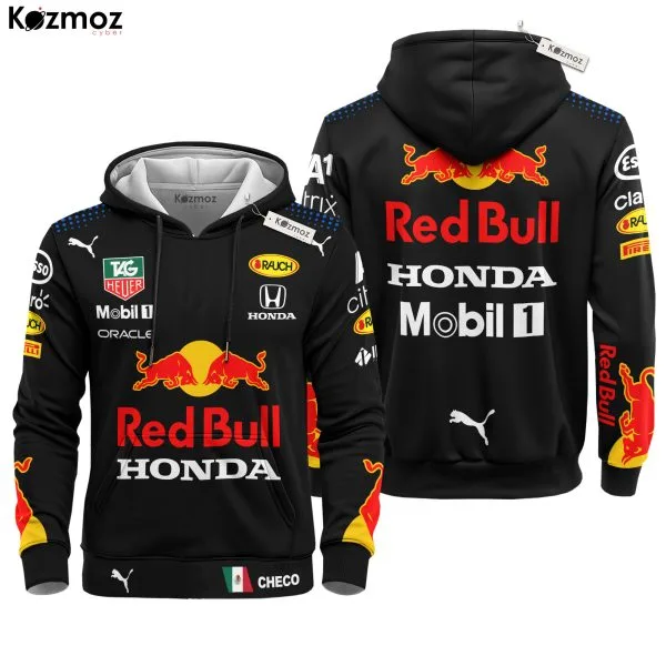 Alternative view of Sergio Perez Racing Suit 2021 Race Worn Collection - Red Bull Racing Honda Team