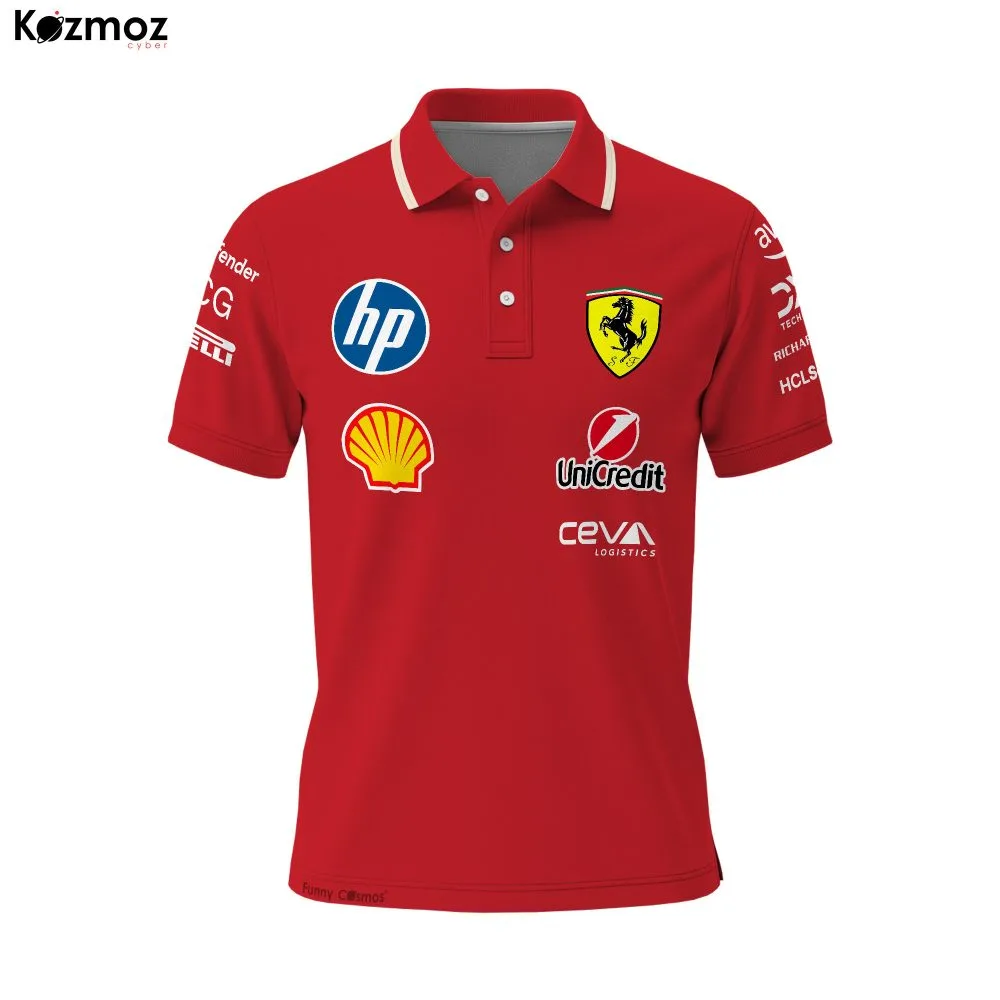 SF 2025 Racing Polo Shirt China GP Polo Team - Image 3