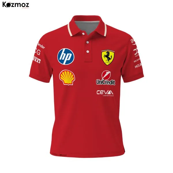 SF 2025 Racing Polo Shirt China GP Polo Team - Image 3