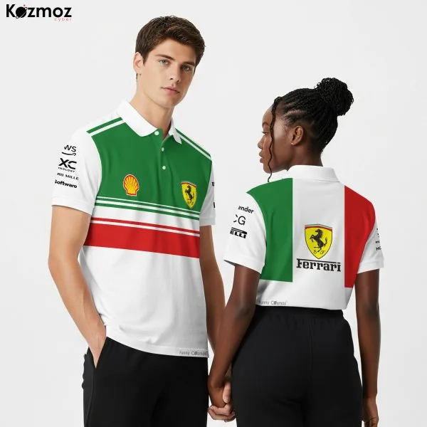 SF 2025 Racing Polo Shirt Italia Polo Team
