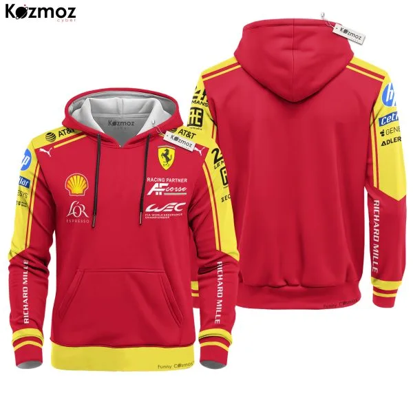 Alternative view of SF AF Corse Racing Suit Le Mans 24h 2025 Collection - SF WEC Racing Team