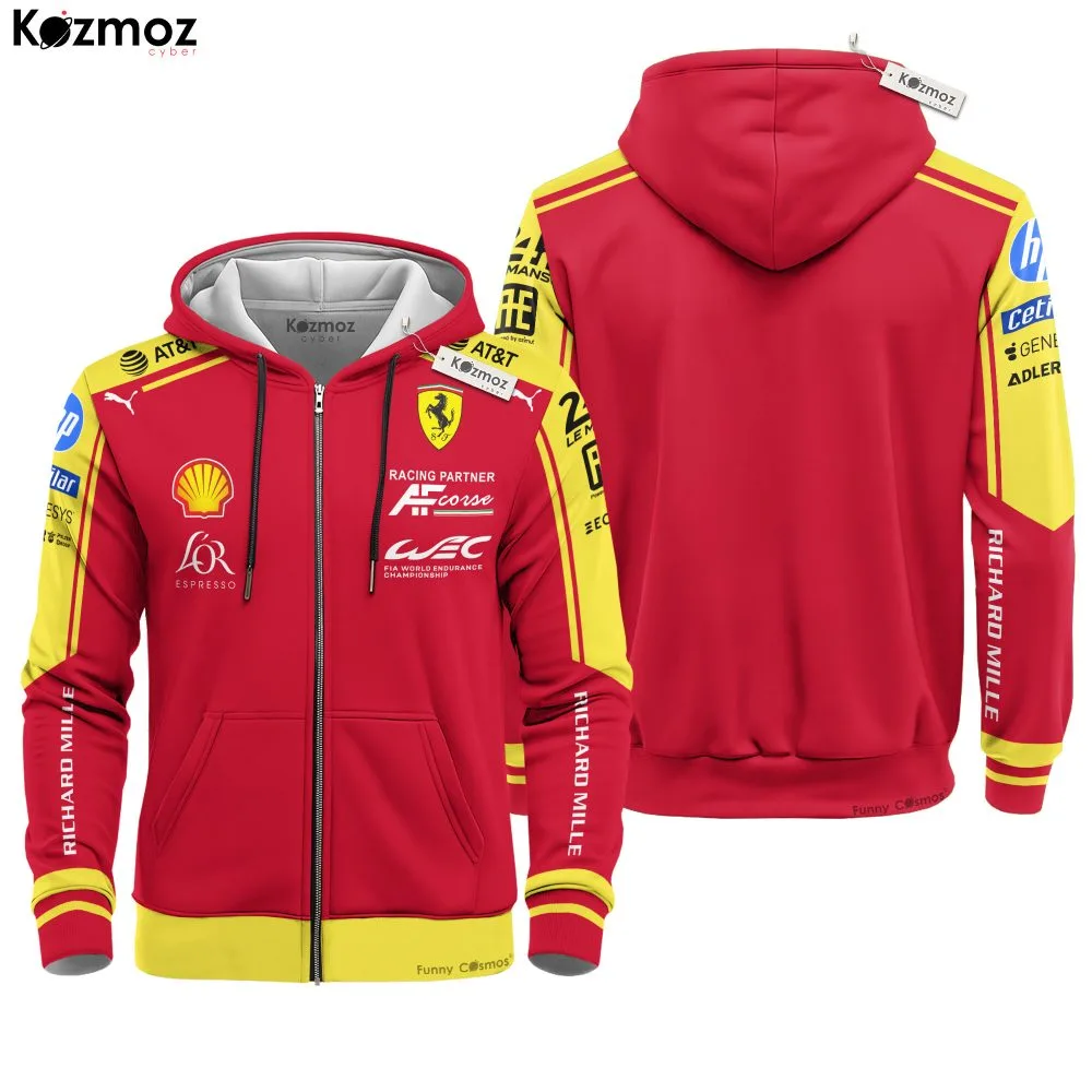 SF AF Corse Racing Suit Le Mans 24h 2025 Collection - SF WEC Racing Team - Image 3