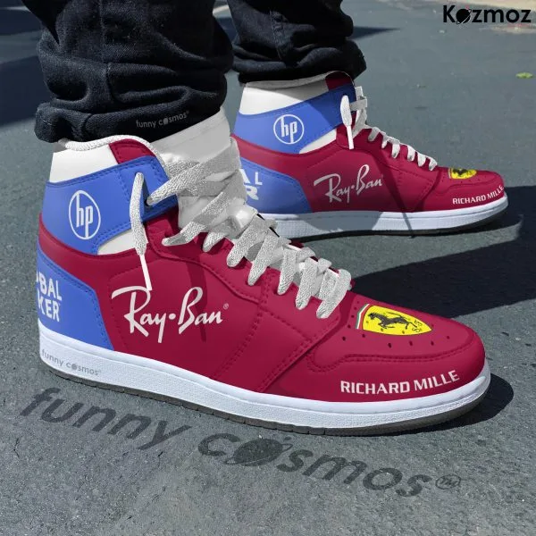 SF Charles Leclerc Custom Shoes Miami GP Livery SF25 Racing Shoes - Image 2