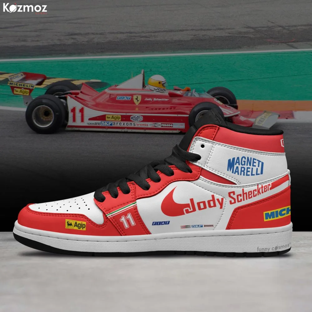 SF Jody Scheckter Custom Shoes SF 312 T4 Livery 1979 Racing Shoes - Image 2