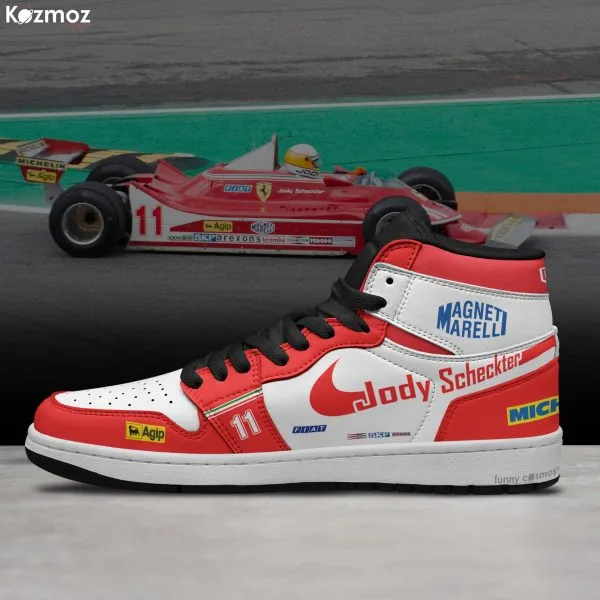 Alternative view of SF Jody Scheckter Custom Shoes SF 312 T4 Livery 1979 Racing Shoes