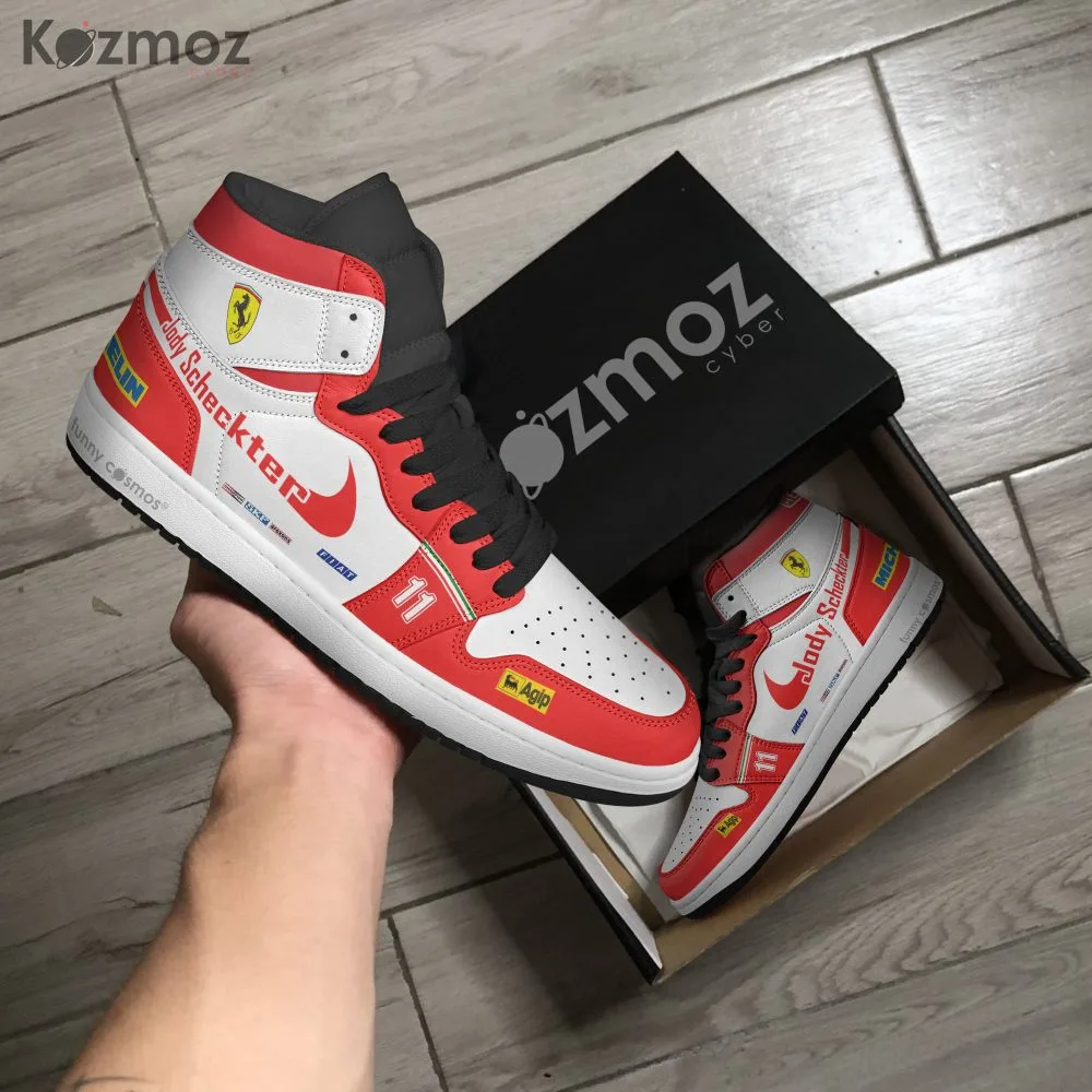 SF Jody Scheckter Custom Shoes SF 312 T4 Livery 1979 Racing Shoes - Image 4