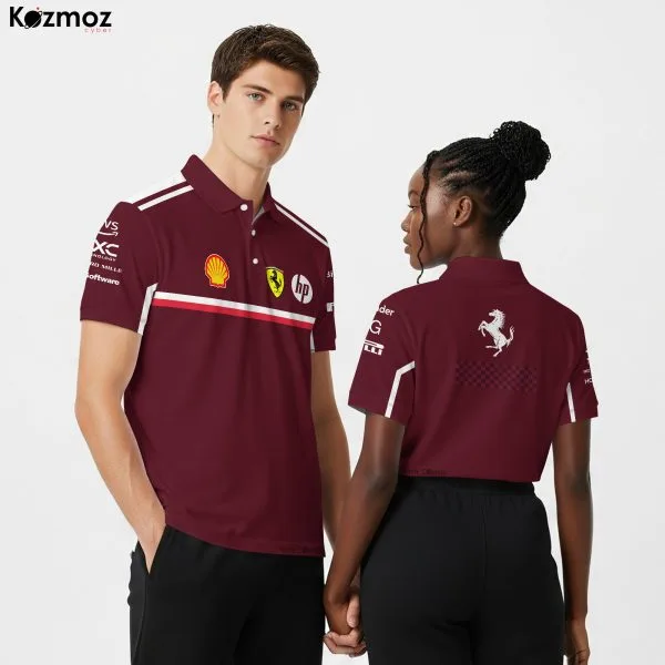 SF Motorsport Polo Premium Elite Collaboration Team Shirt