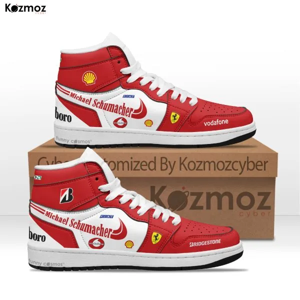 SF MSC Custom Shoes F2004 Livery 2004 Racing Shoes
