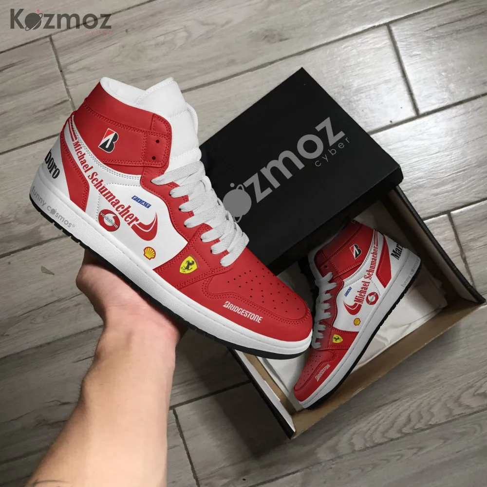 SF MSC Custom Shoes F2004 Livery 2004 Racing Shoes - Image 3