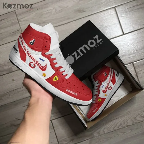 SF MSC Custom Shoes F2004 Livery 2004 Racing Shoes - Image 3