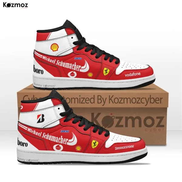 SF MSC Custom Shoes SF F2002 Livery 2002 Racing Shoes