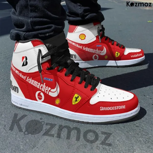 Alternative view of SF MSC Custom Shoes SF F2002 Livery 2002 Racing Shoes