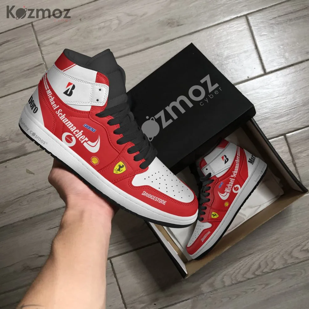 SF MSC Custom Shoes SF F2002 Livery 2002 Racing Shoes - Image 4
