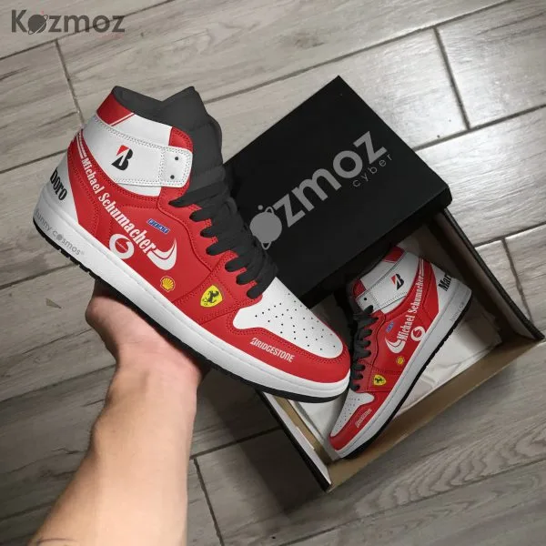 SF MSC Custom Shoes SF F2002 Livery 2002 Racing Shoes - Image 4