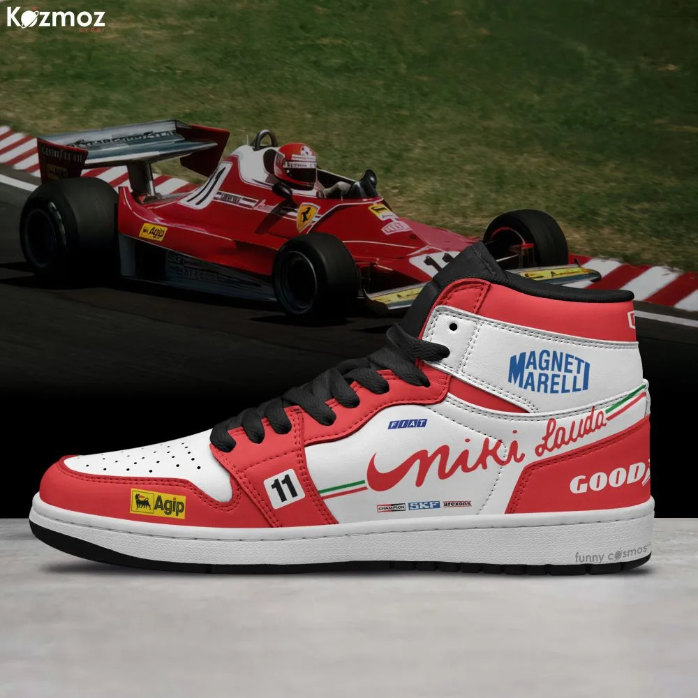 SF Niki Lauda Custom Shoes SF 312 T2 Livery 1977 Racing Shoes - Image 2