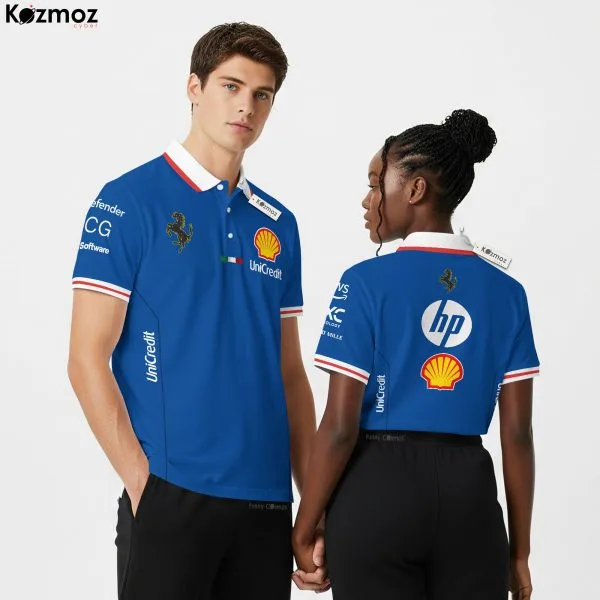 SF Polo Shirt - Monza GP 2025 Motorsport Teamwear