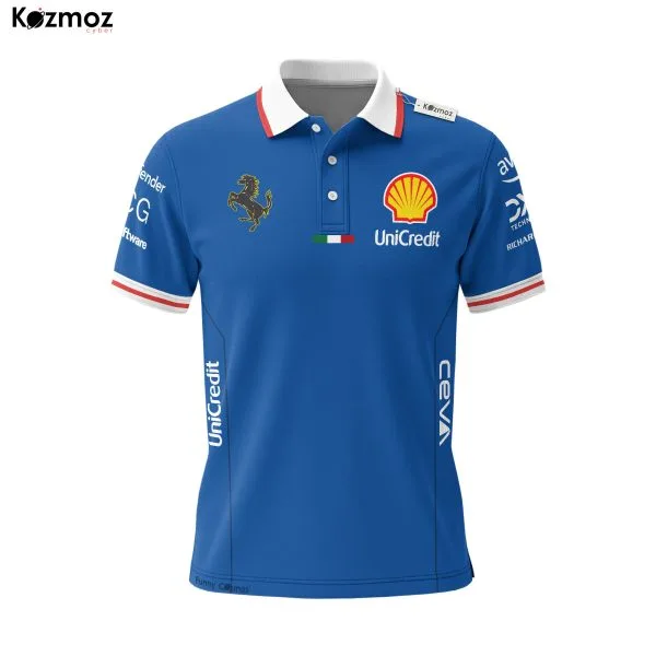 Alternative view of SF Polo Shirt - Monza GP 2025 Motorsport Teamwear