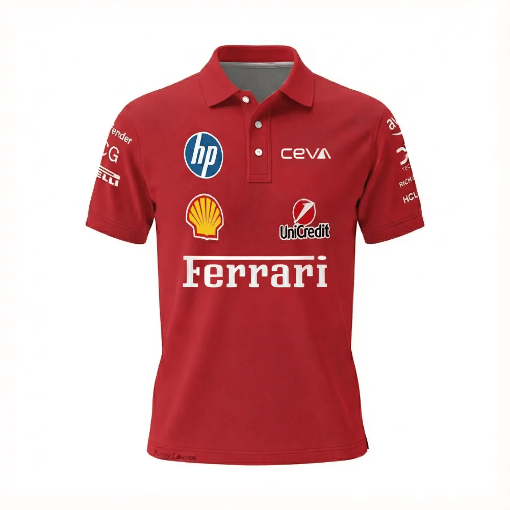 SF Racing Polo Shirt HP 2025 Team Polo - Image 2