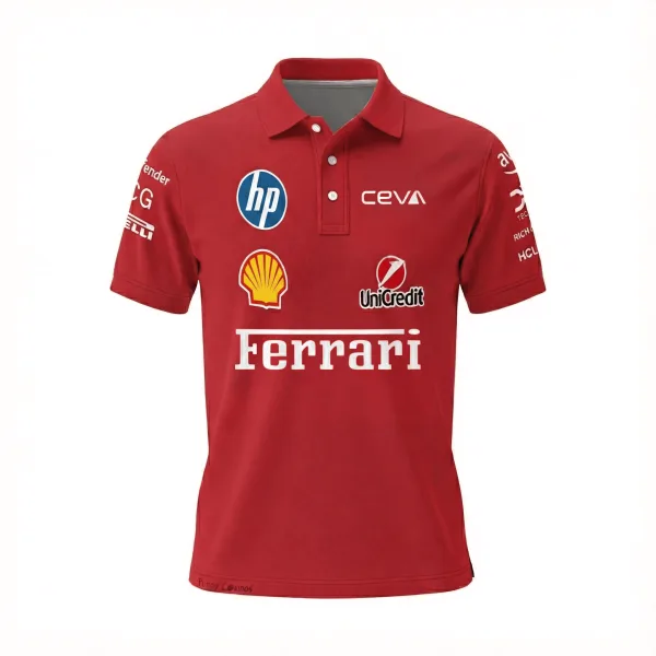 Alternative view of SF Racing Polo Shirt HP 2025 Team Polo