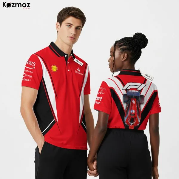SF Racing Polo Shirt SF-24 Livery SF Polo Team
