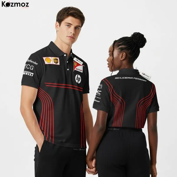 SF "Red Line" Racing Polo Shirt 2025 Team Polo