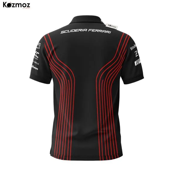 SF "Red Line" Racing Polo Shirt 2025 Team Polo - Image 4