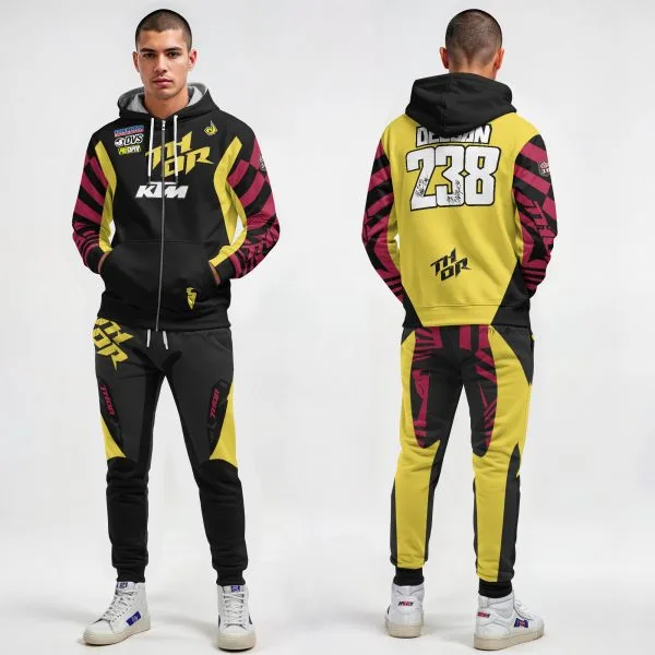 Alternative view of Signed Haiden Danger Boy Deegan Costume Racing Suit