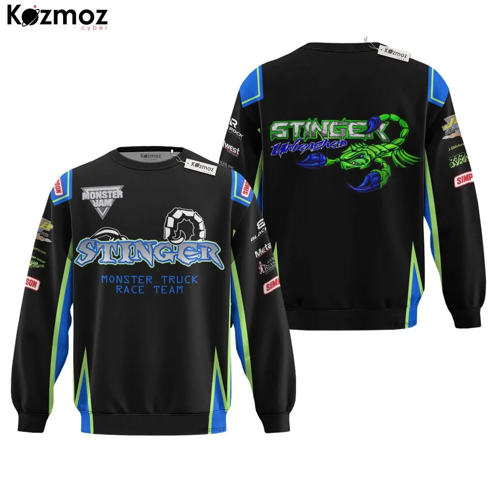 Stinger Monster Truck Racing Costume Collection - Monster Jam Racing Team - - Image 4