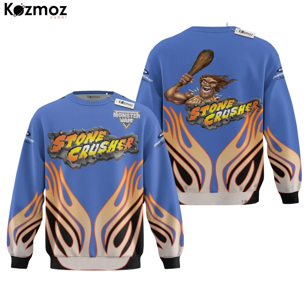 Stone Crusher Monster Truck Racing Costume Collection - Monster Jam Racing Team - - Image 4
