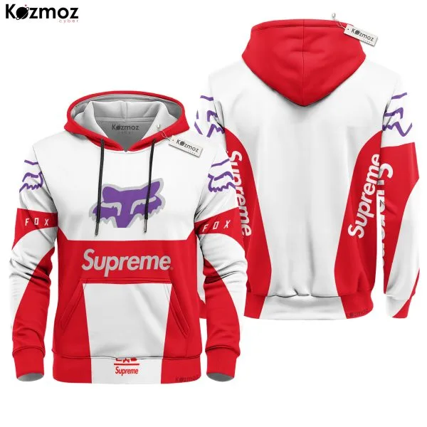 Alternative view of Supreme x Fox Racing Moto Jersey Race Suit Uniform - Motocross Racing Team -
